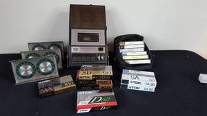 lot 123 image: Vintage Cassette Player Recorder