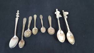lot 124 image: Collector Spoons