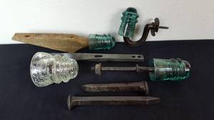 lot 53 image: Railroad Insulators