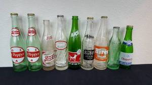 lot 189 image: Vintage Pop Bottles