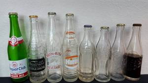 lot 193 image: Vintage Pop Bottles and bottle Capper