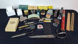 lot 206 image: Vintage Office Supplies