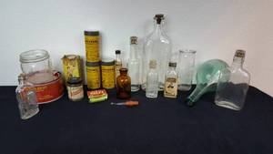 lot 208 image: Vintage Bottles