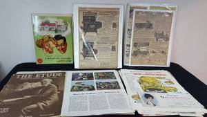 lot 218 image: Vintage Paper Advertisement