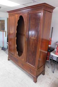 Antique Armoire - 60 (w) x 83.5(h) x 20(d)