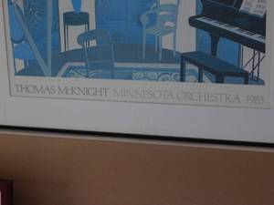 1983 Thomas McKnight Minnesota Orchestra - 30 x 30