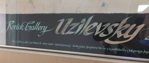 Rorick Gallery Uzilevsky San Francisco - 33.5 x 37