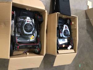 lot 16 image: Lot of 2 Murray 21 in. Lawn Mowers Customer Returns See Terms on Auction