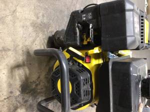 lot 21 image: Champion Power Equipment 19 in. 212cc 4-Stroke Gas Garden Counter Rotating Rear Tine Tiller with Self-Propelled Agricultural Tires Customer Returns See Terms on Auction