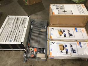 lot 30 image: Lot of Garage Storage Shelving Various Models and Conditions Customer Returns See Terms on Auction