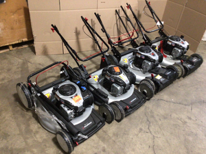 lot 33 image: Lot of Assorted Lawn Mower Various Models and Conditions Customer Returns See Terms on Auction