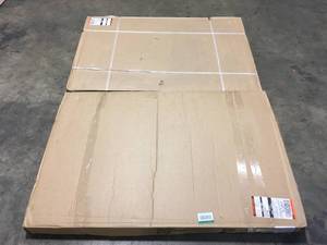 Lot of 2 Husky Adjustable Height Overhead Ceiling Mount Garage Rack in Black (42 in. H x 96 in. W x 32 in. D) Customer Returns See Terms on Auction