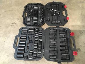 Lot of 2 Assorted Husky Tool Sets Customer Returns See Terms on Auction