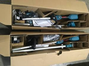 Lot of 2 Makita 18V LXT Lithium-Ion Brushless Cordless String Trimmer Kit Customer Returns See Terms on Auction