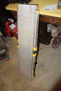 lot 365 image: Gorilla Ladders Slim Fold 250-lbs Aluminum Scaffold Platform