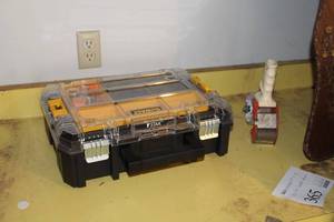 lot 363 image: DeWalt T-Stak Plastic Organizer Case