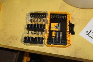 lot 423 image: DeWalt Driver Bit Set