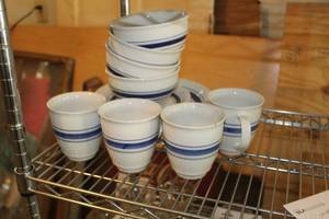 lot 446 image: Alco Industries Dishware Set - Plates, Saucers, Cups and Bowls