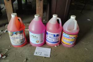 lot 472 image: RV Antifreeze (x3), Pressure Washer Wash (x1)