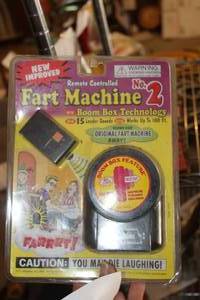 lot 603 image: Remote Control Fart Machine No. 2 (in original packaging)
