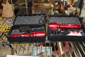 lot 586 image: Lot of (2) Blazeray Rechargeable Flashlights