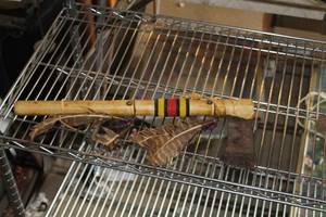 lot 590 image: 19 Native American Axe