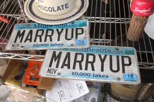 lot 783 image: MARRYUP Minnesota License Plates