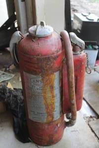 lot 841 image: Vintage Fire Extinguisher