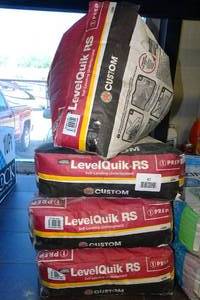 4 50lb Bags Self-Leveling Underlayment -1 Prep