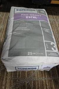 Superior Pro-Grout Excel -Step 3