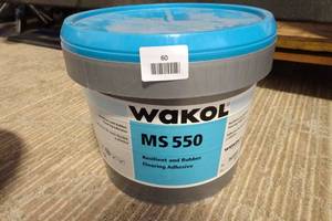 Wakol MS 550 Resilient and Rubber Flooring Adhesive