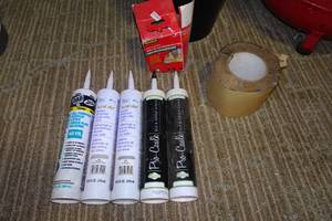 Assorted Caulking