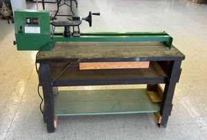 Central Machinery Wood Lathe on Stand