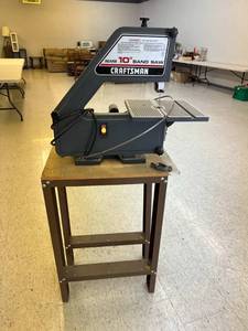 Craftsman 10 Band Saw on Stand