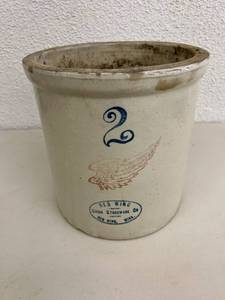 2 Gallon Red Wing Crock