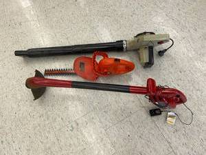 Electric Leaf Blower, Hedge Trimmer & Weed Eater