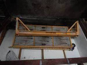 Bill Jax Multi Pupose Scaffolding With 2-Uprights, 2-Cross Bars & 1-Deck