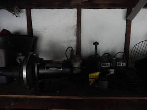 Sears 12 Hp Water Pump And 5-Sump Pumps