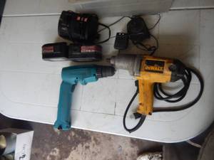 Dewalt 12 Inch Corded Impact & Misc. Electric Tools & Batteries