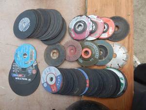 Large Lot Of 4 & 6 Cut Off & Grinder Wheels