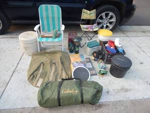 Large lot Of Camping Items