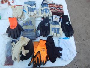Assorted Gloves Some New