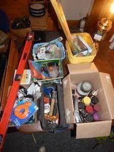 Large Lot Of Hand Tools, Hardware Some New