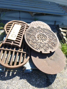 5 Manhole Covers and Drain Cover