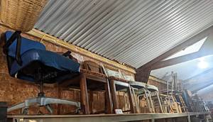 All Chairs and Stools on Top Of Shelving - That�s 24 of Chairs - Shelf NOT Included