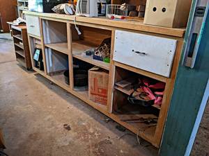 Workbench  Countertop Cabinet - About 7x 2 x 37 - Contents NOT included