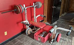 MAGNUM Weight Bench W Weights