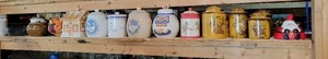 Contents of 144 x 48 Shelf - Cookie Jars, Vases, Home Dcor and More