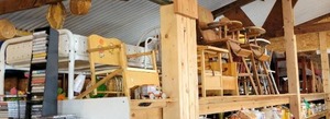 All Chairs, Stools, High Chairs on Top of Shelving - 22 x 4 of Chairs - Shelf NOT Included