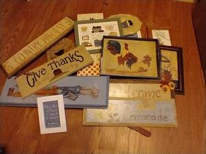 lot 4 image: Huge Lot of Craft Signs